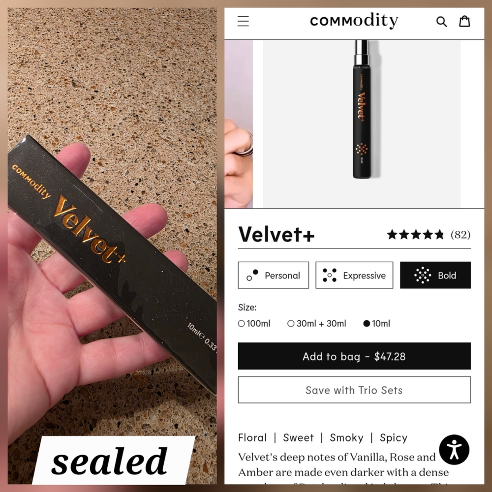Commodity Velvet+ Fragrance